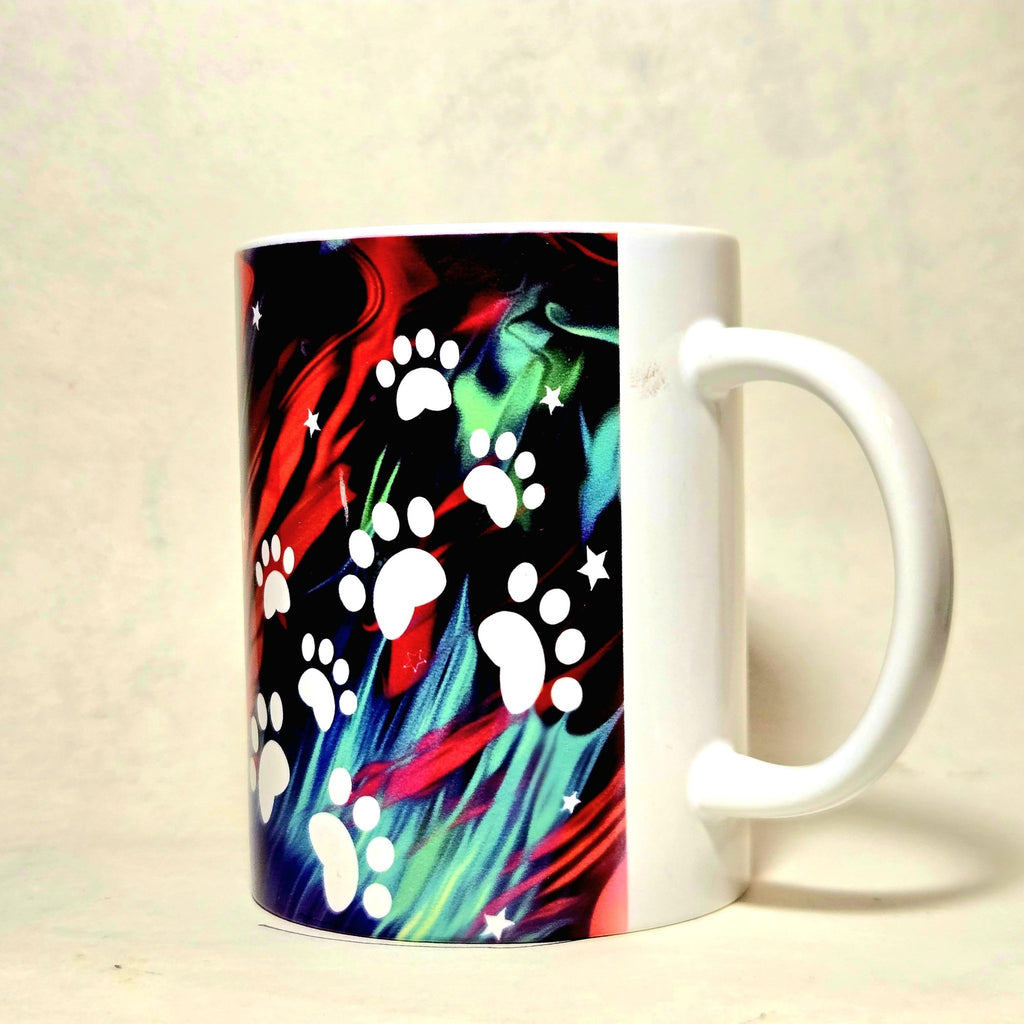 Cat Lover Coffee Mug: "Just a Girl Who Loves Cats" 15oz - Coffee Quips Custom Drinkware