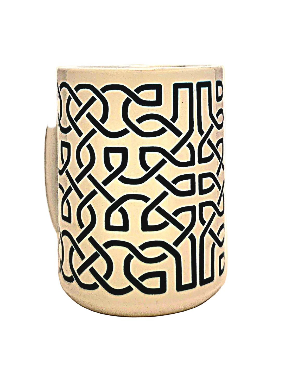 Celtic Knot Irish Coffee Mug: Crafted Ceramic Design - Coffee Quips Custom Drinkware