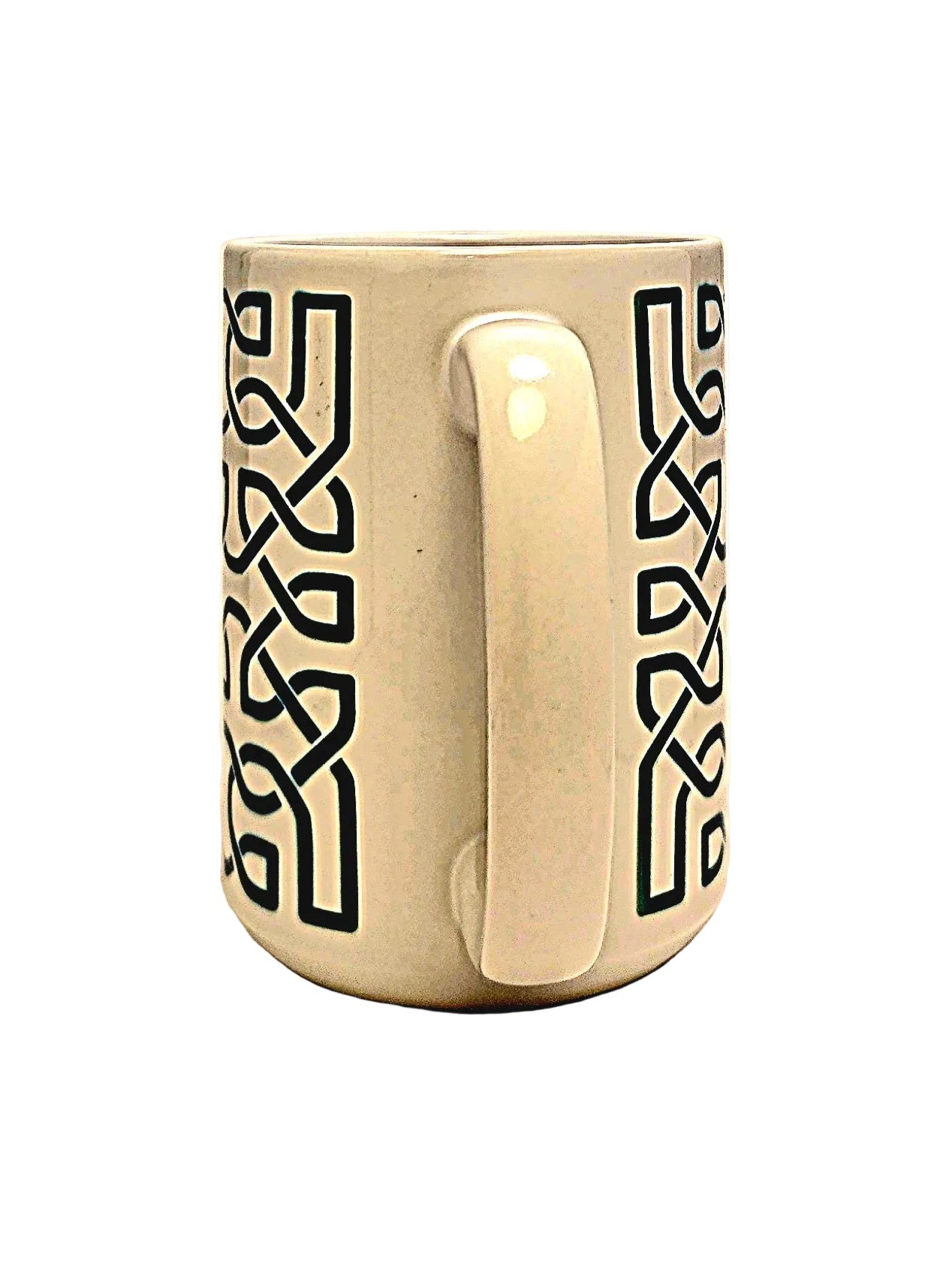 Celtic Knot Irish Coffee Mug: Crafted Ceramic Design - Coffee Quips Custom Drinkware