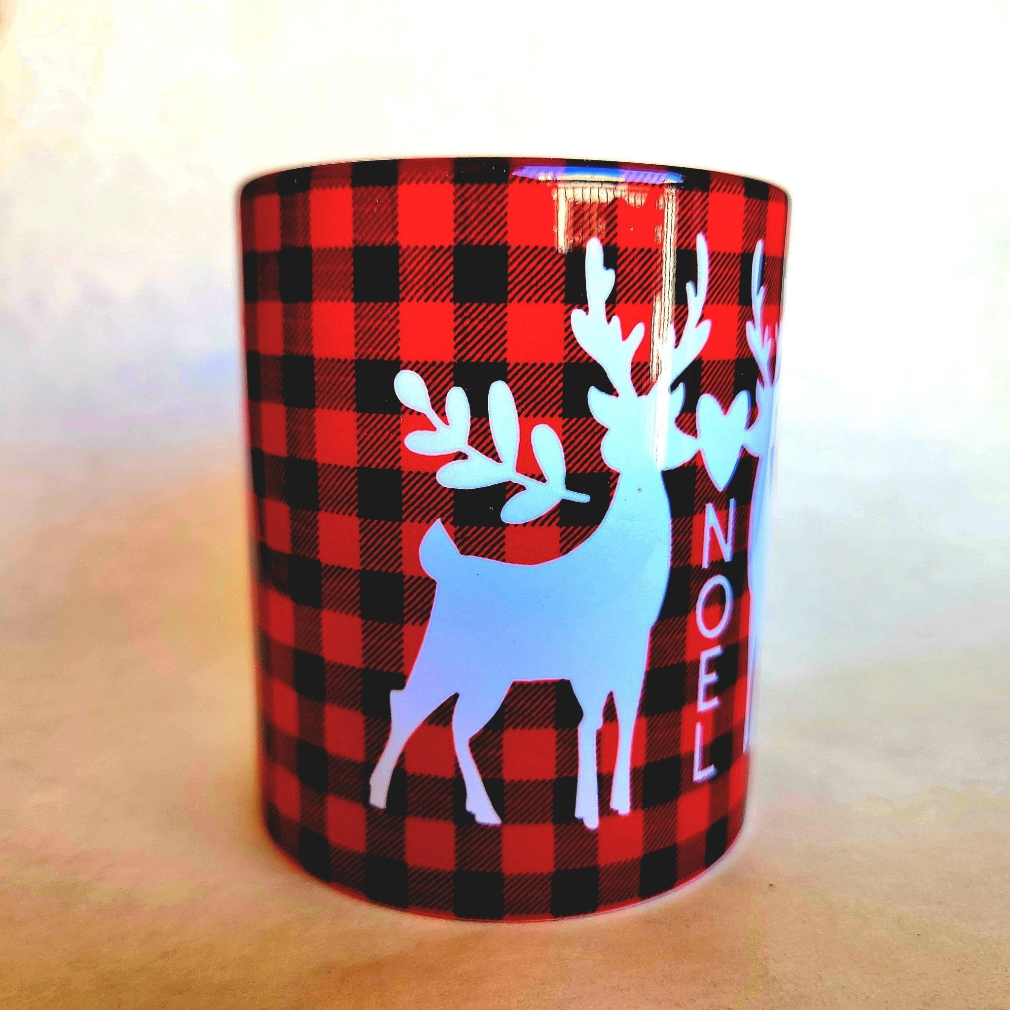 Christmas Ceramic Coffee Mug: Crafted Noel Holiday Message - Coffee Quips Custom Drinkware