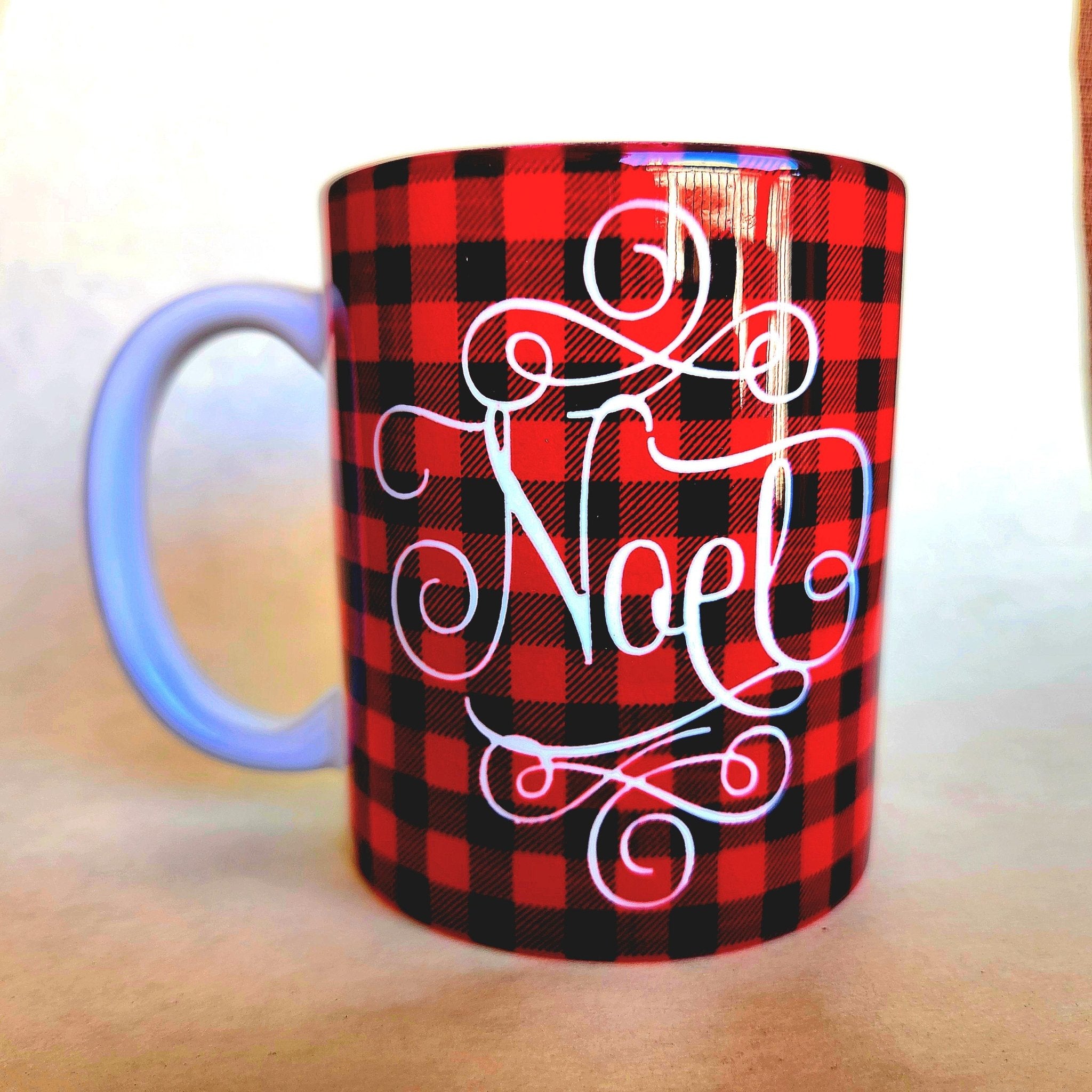 Christmas Ceramic Coffee Mug: Crafted Noel Holiday Message - Coffee Quips Custom Drinkware
