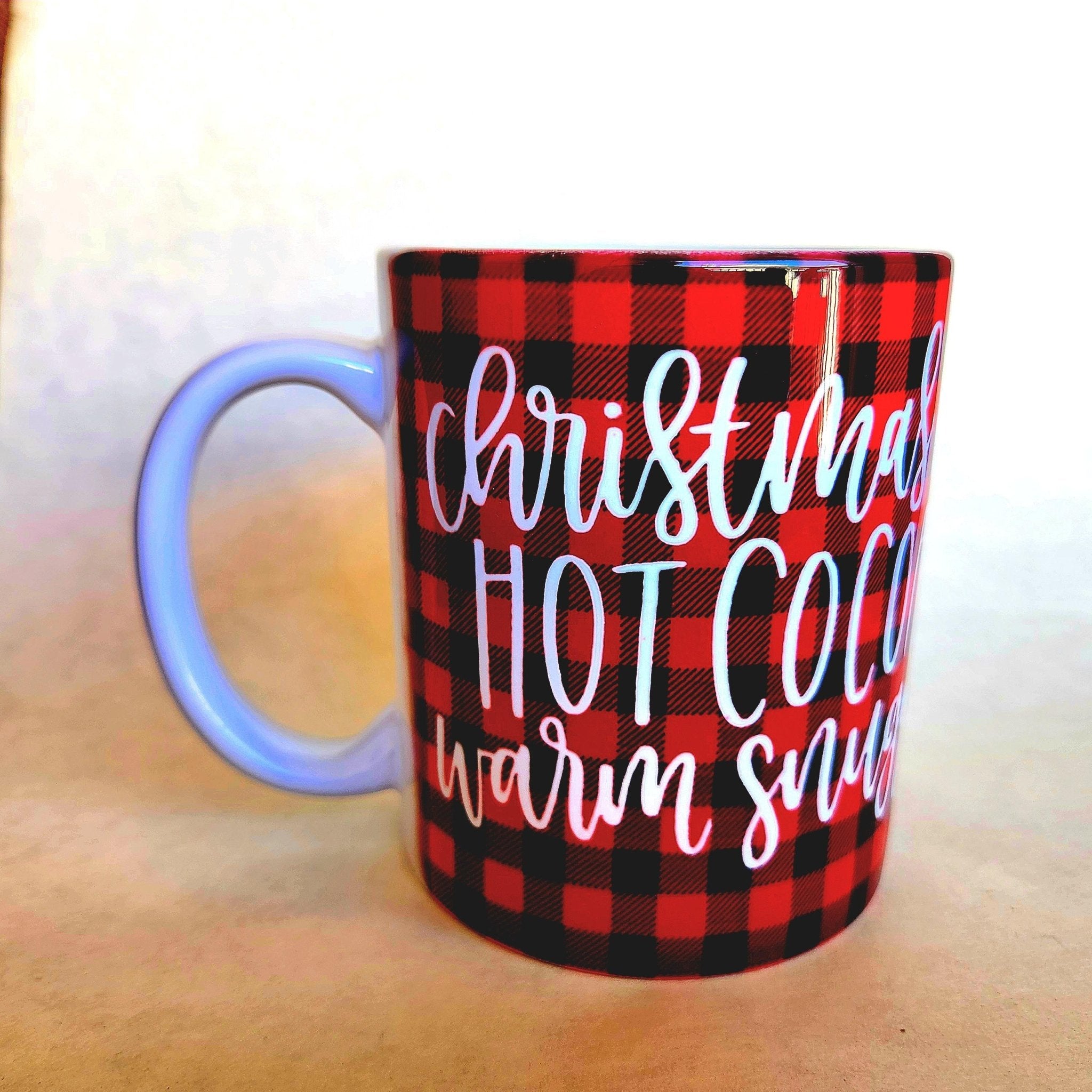 Christmas PJs & Cocoa Ceramic Coffee Mug: Holiday Family Gift - Coffee Quips Custom Drinkware