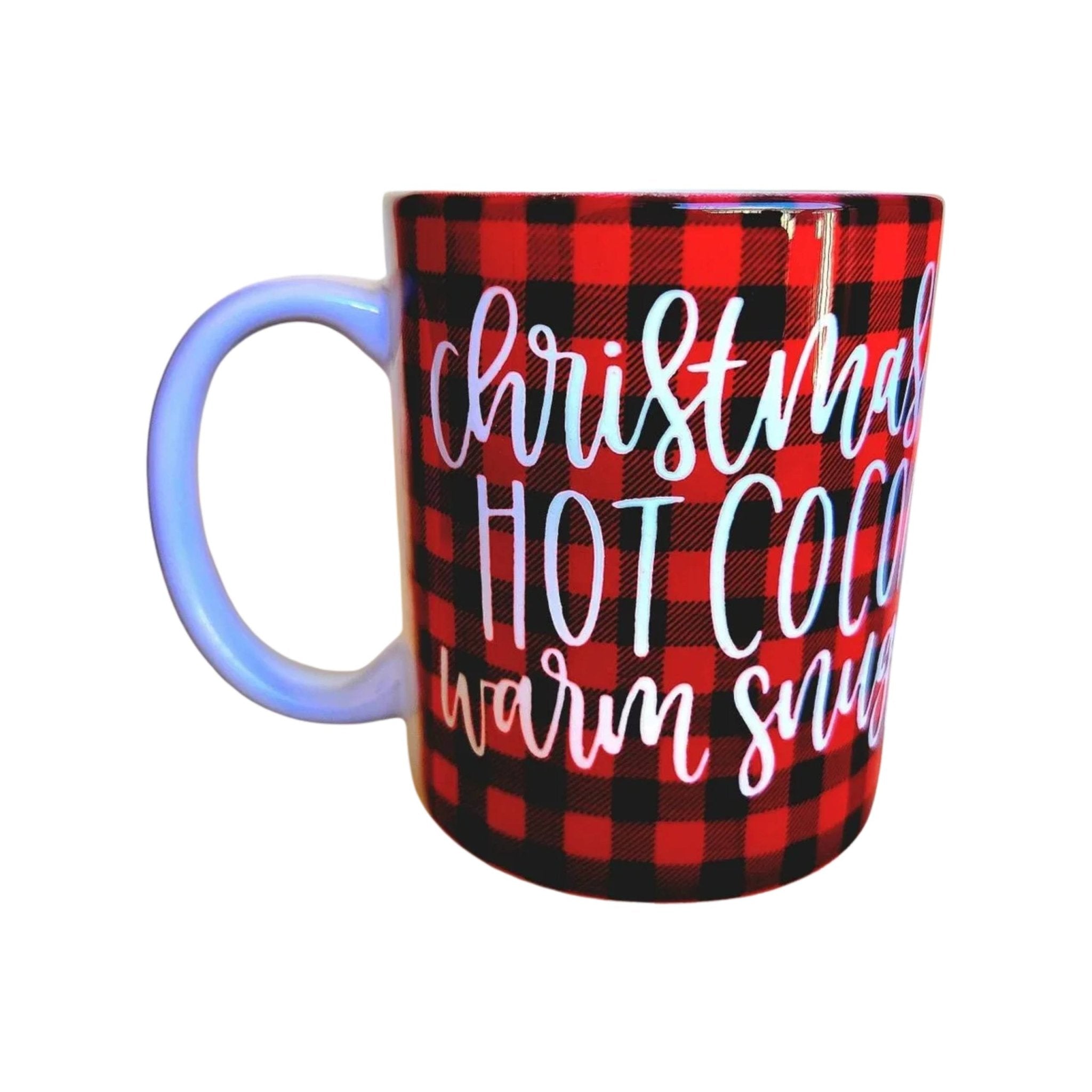 Christmas PJs & Cocoa Ceramic Coffee Mug: Holiday Family Gift - Coffee Quips Custom Drinkware