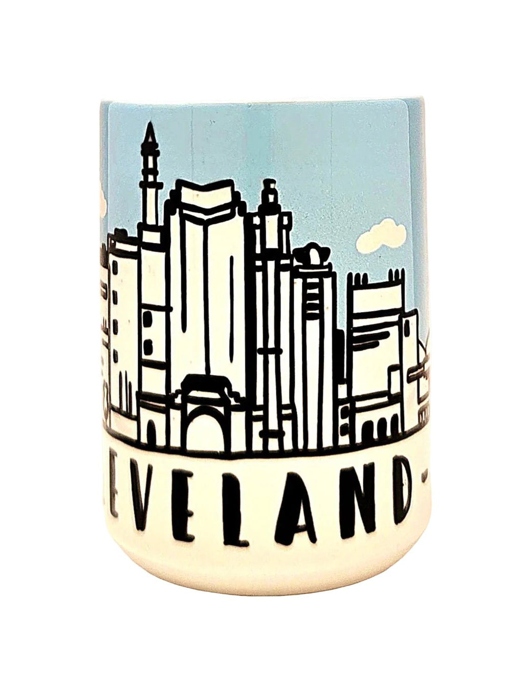Cleveland Souvenir Mug - 15oz Ceramic Travel Keepsake - Coffee Quips Custom Drinkware