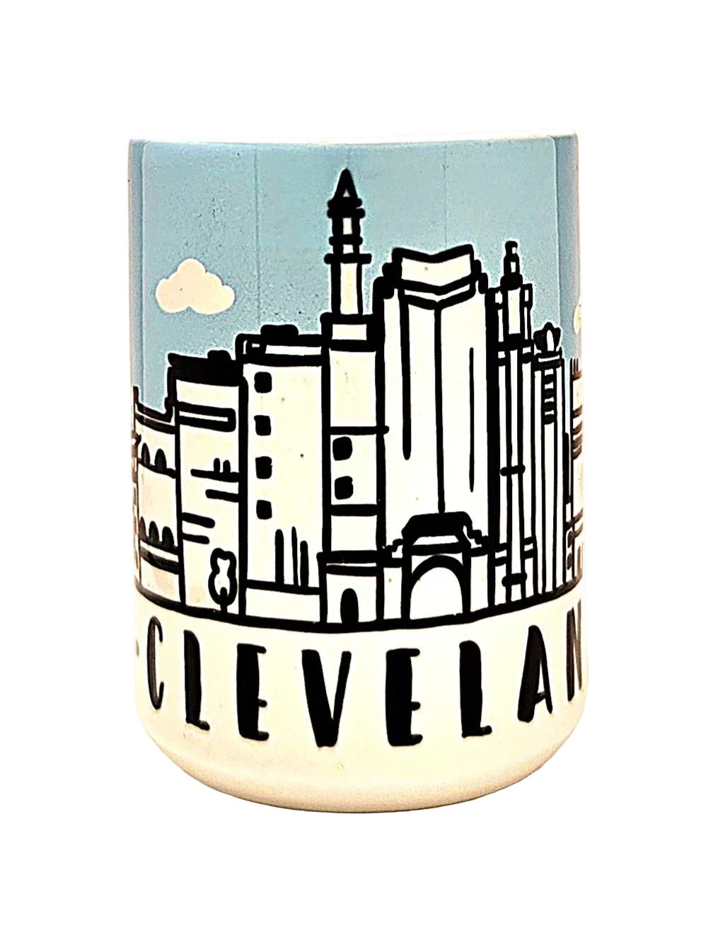 Cleveland Souvenir Mug - 15oz Ceramic Travel Keepsake - Coffee Quips Custom Drinkware