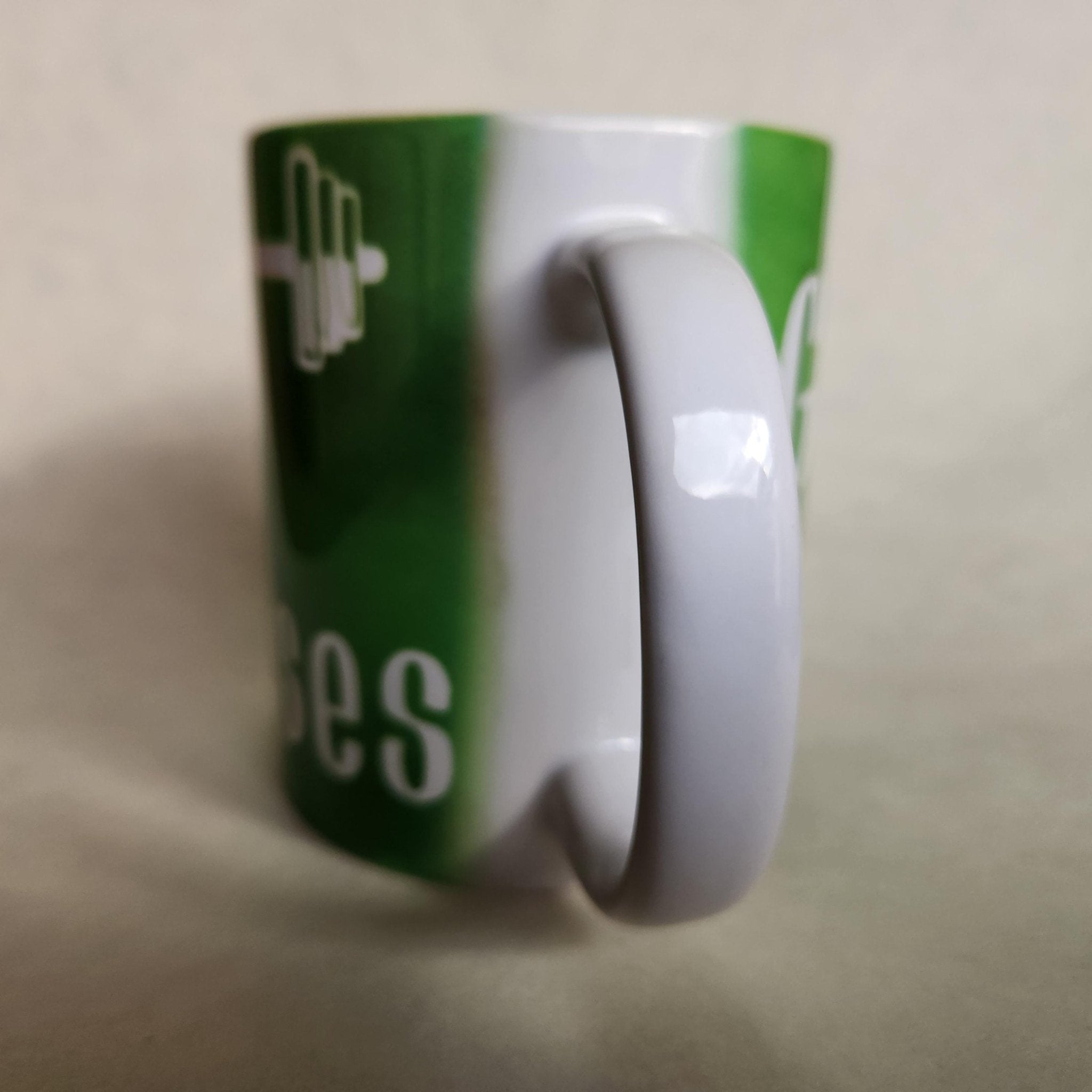 Coffee Quips Ceramic Mug: Crafted Gains, Motivation for Gym & Running - Coffee Quips Custom Drinkware