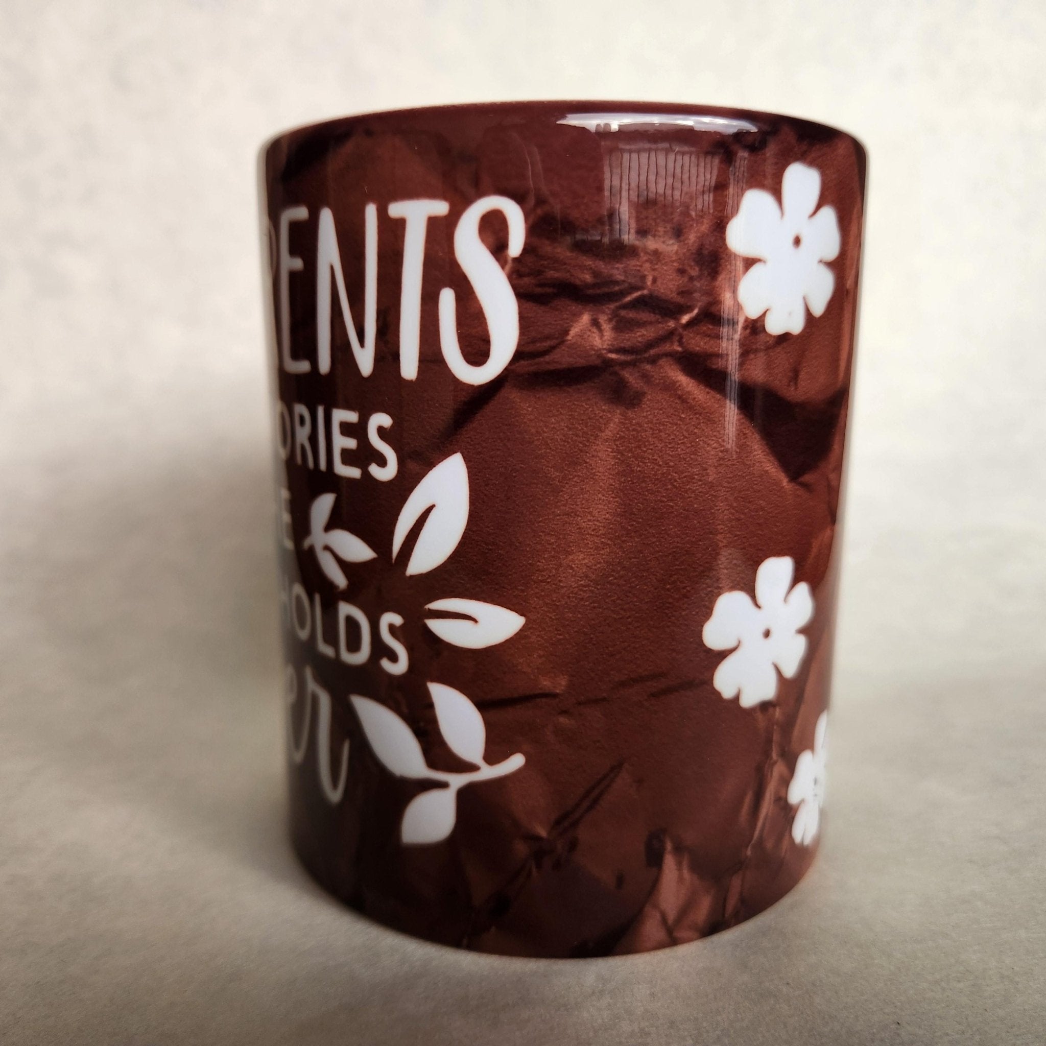 12oz Grandparents Create memories that the Heart Holds Forever edition Coffee and Tea Mug. - Coffee Quips Custom Drinkware