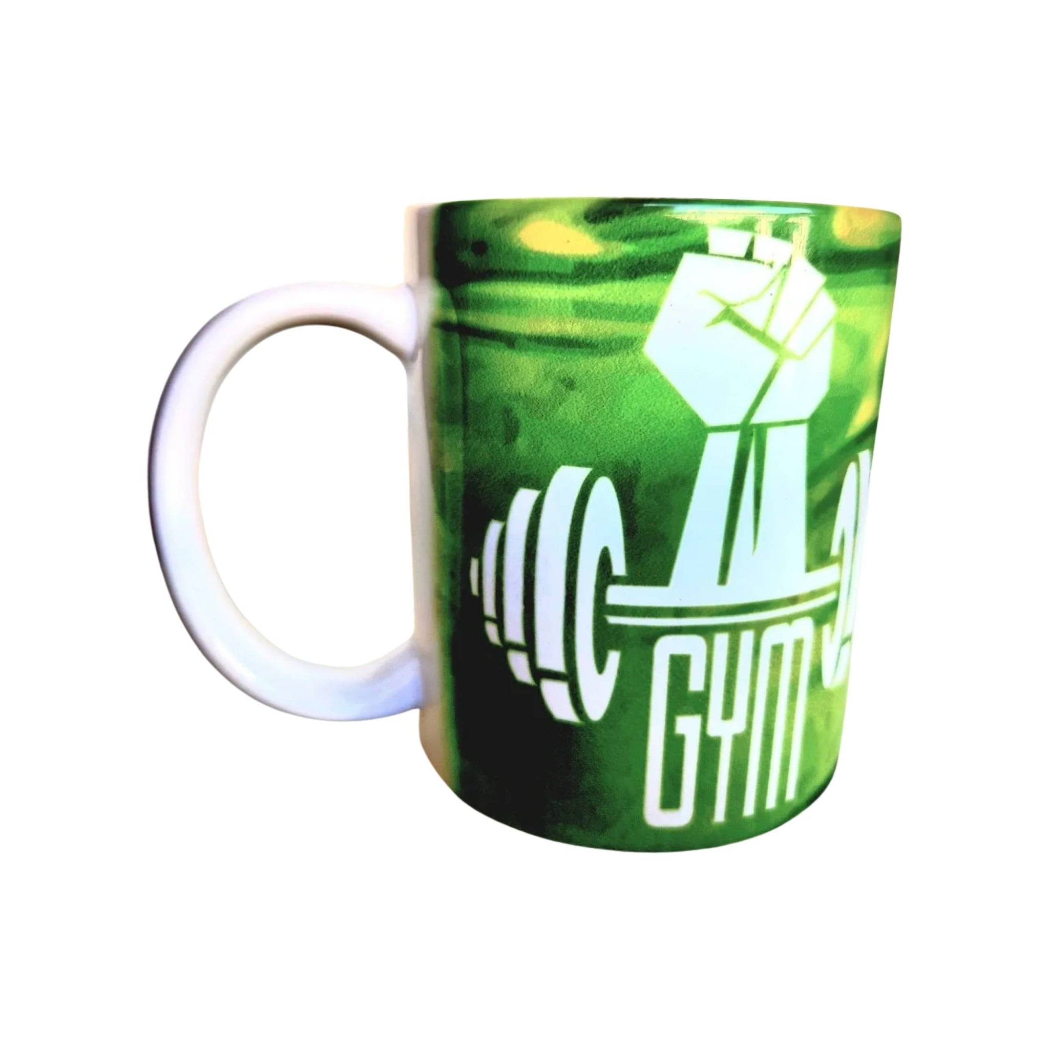 Coffee Quips Crafted Hustle for the Muscle Motivational Fitness Ceramic Coffee Mug - Coffee Quips Custom Drinkware