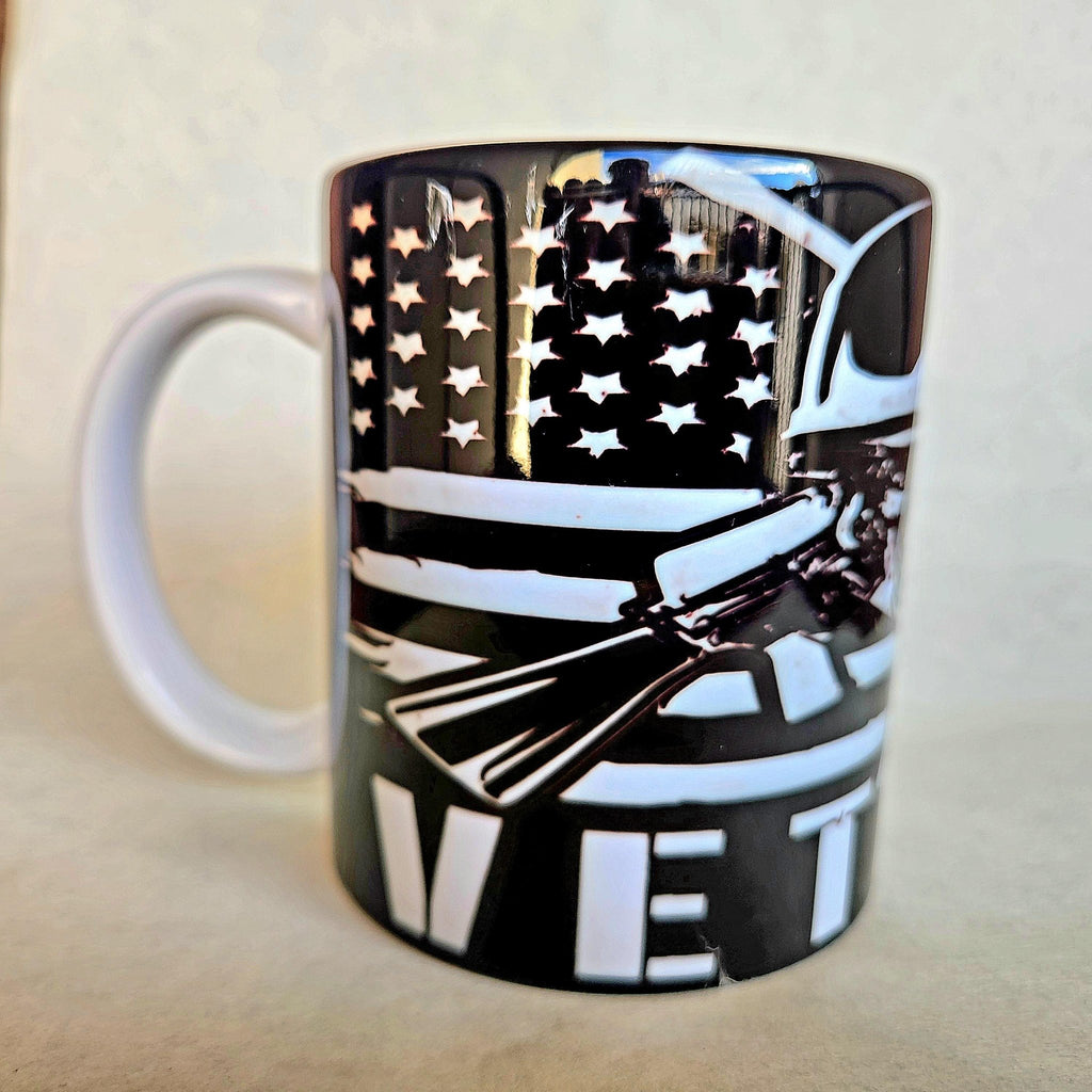 Coffee quips Crafted Veterans Ceramic Coffee Mug - Coffee Quips Custom Drinkware