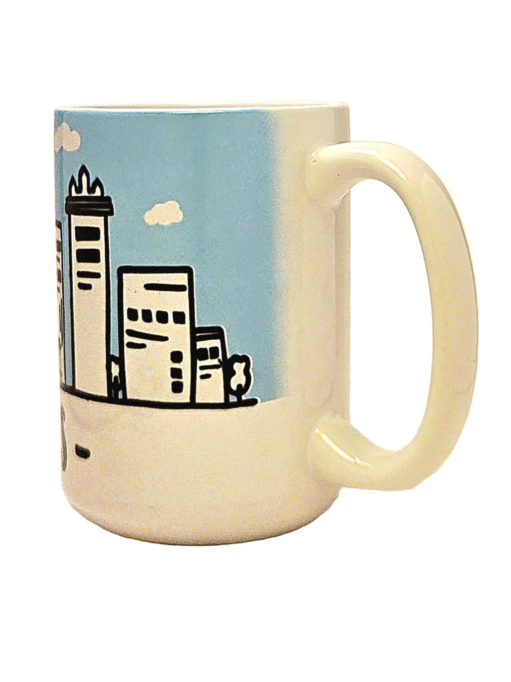 Dallas Souvenir Mug - 15oz Ceramic Travel Keepsake - Coffee Quips Custom Drinkware