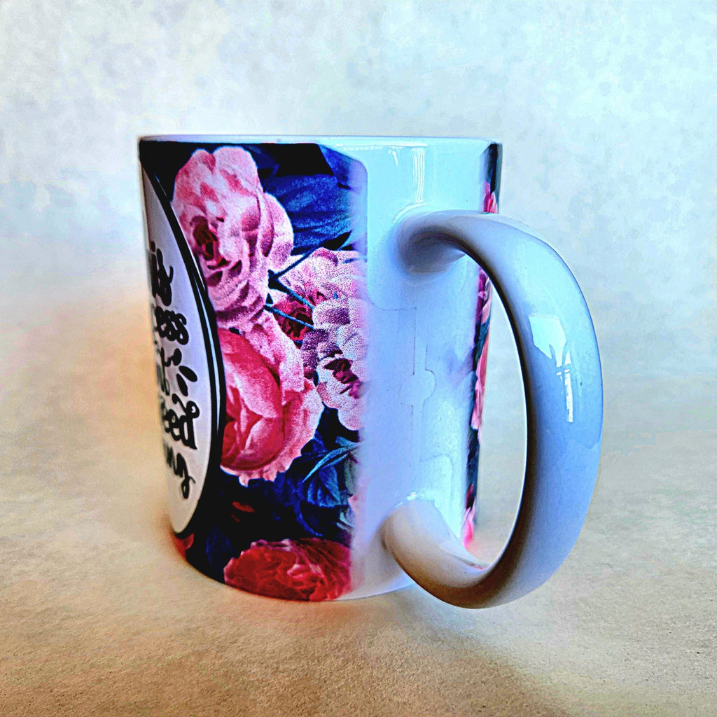 Empowering Princess Ceramic Coffee Mug: Woman Power - Coffee Quips Custom Drinkware