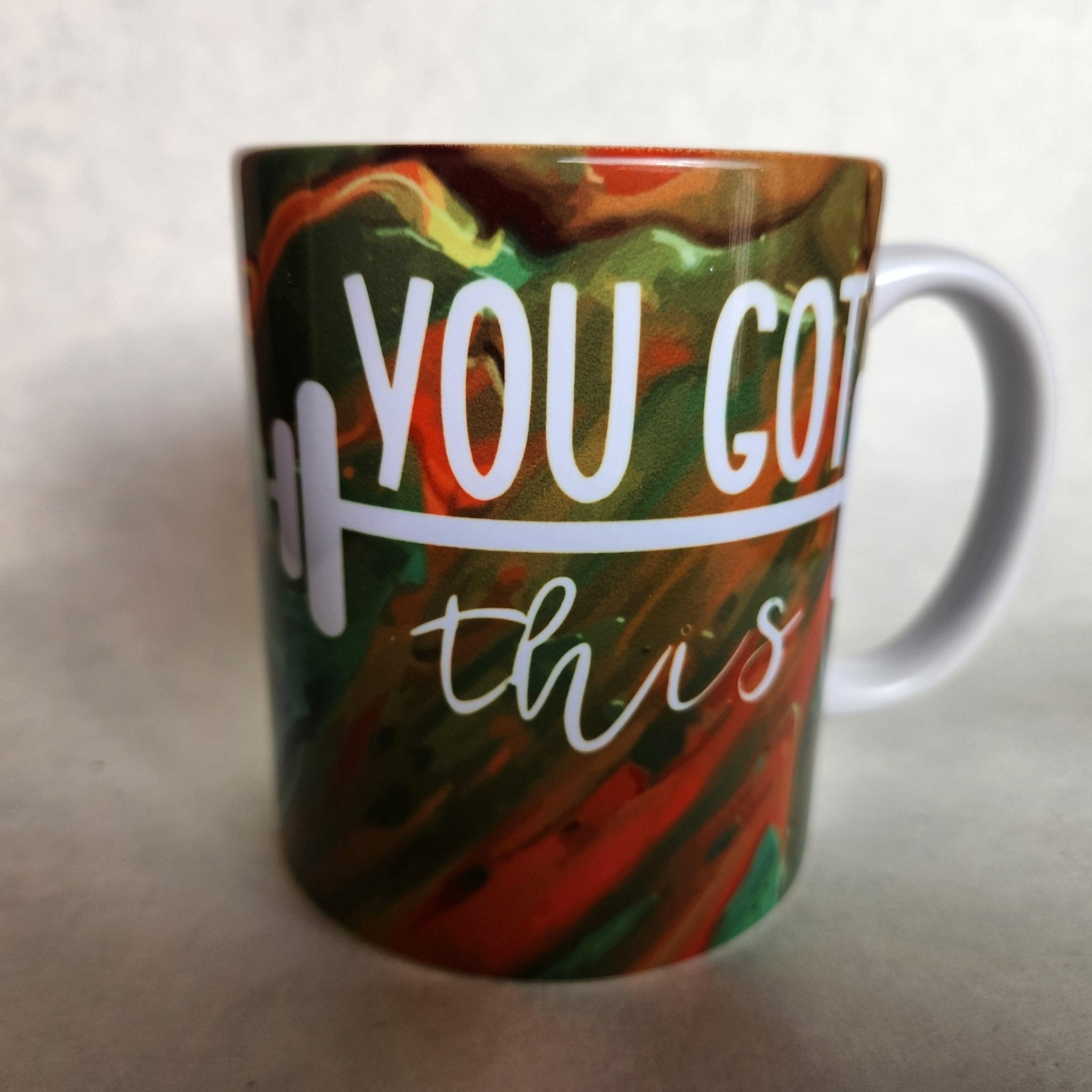 Fitness Woman Ceramic Coffee Mug - 12oz Motivation Gift - Coffee Quips Custom Drinkware