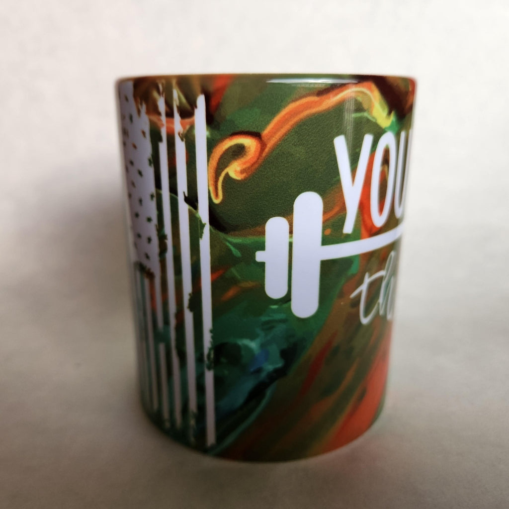 Fitness Woman Ceramic Coffee Mug - 12oz Motivation Gift - Coffee Quips Custom Drinkware