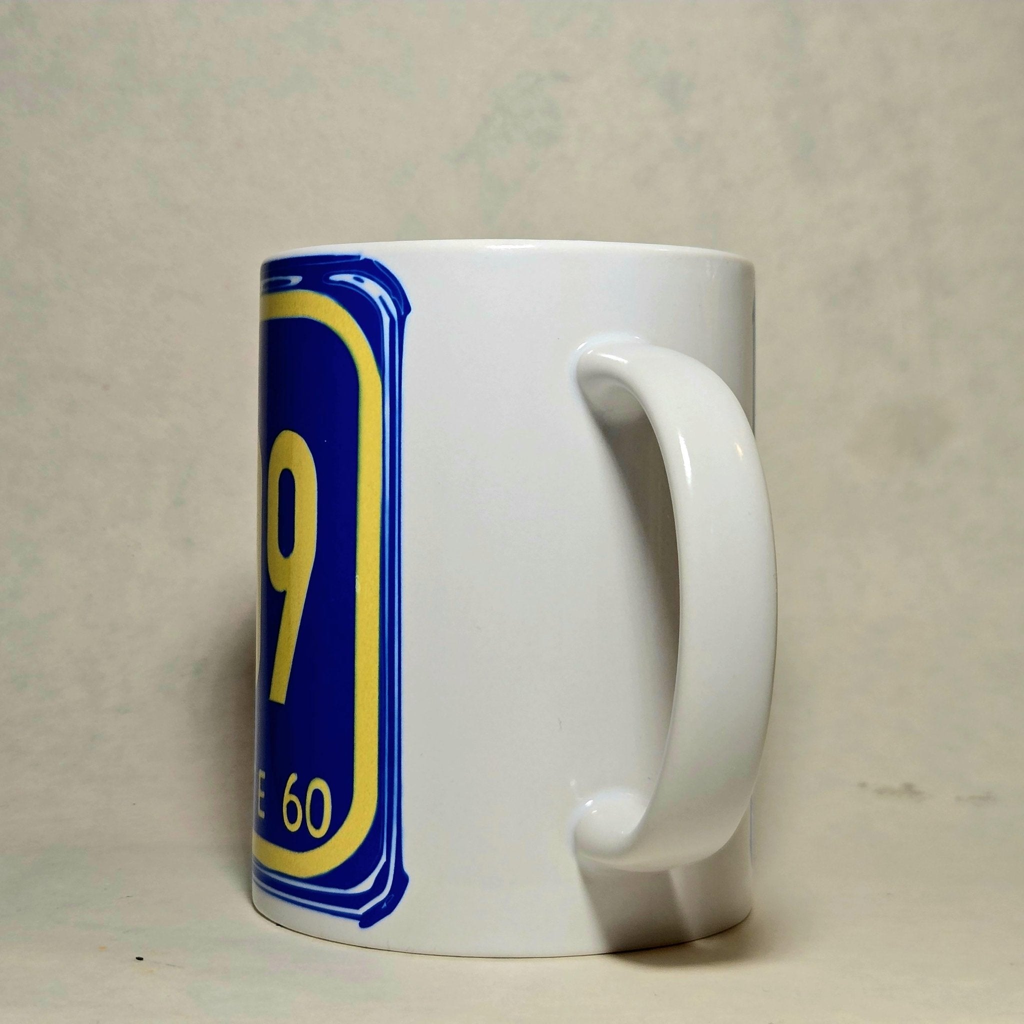 15oz Classic Rock Mug Florida License Plate Ceramic Coffee Cup- Coffee Quips Custom Drinkware
