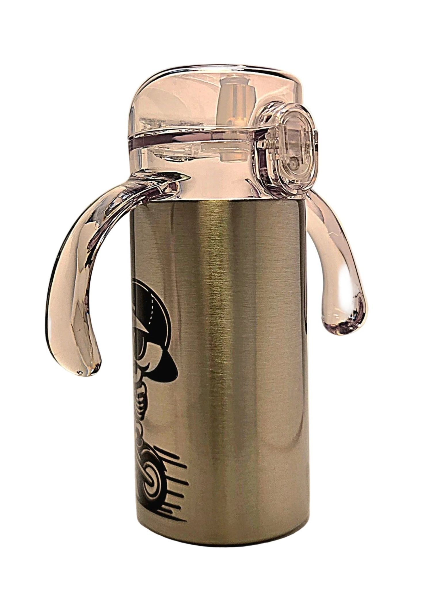 Funny 12oz Grow With Me Stainless Tumbler the Official Family Troublemaker BPA Free dual lid - Coffee Quips Custom Drinkware