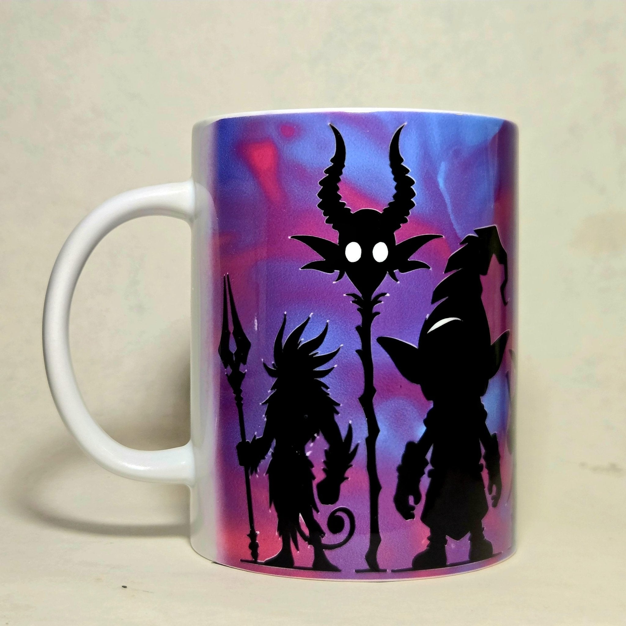 Goblins and mystical Creatures ceramic coffee mug 15oz Large Capacity DnD - Coffee Quips Custom Drinkware