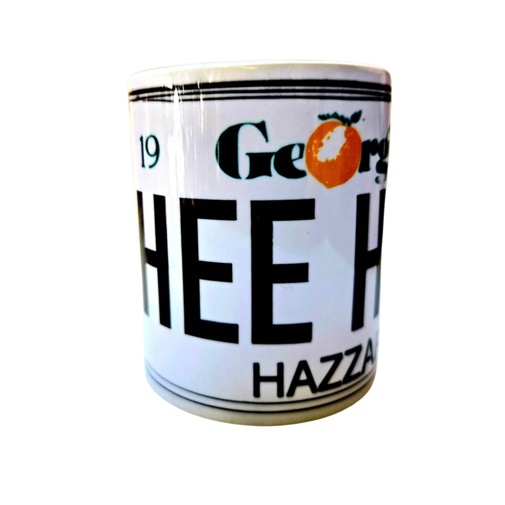 Hee Haw Coffee Mug: Crafted Georgia License Plate Ceramic Mug - Coffee Quips Custom Drinkware - Classic Television Mug