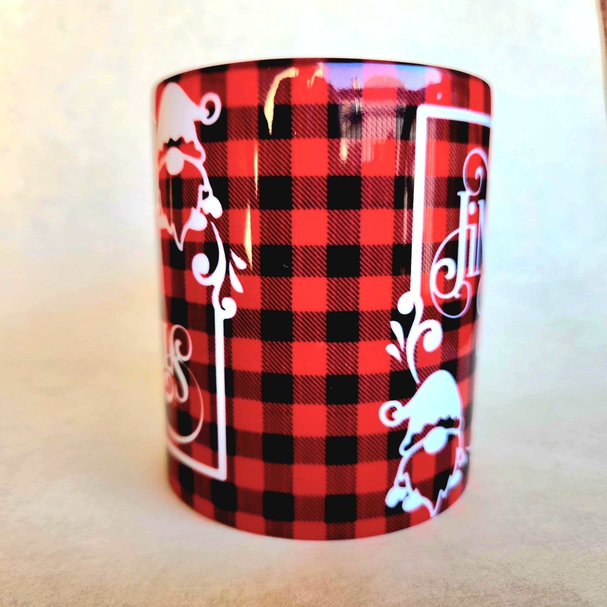 Holiday Gnomes Ceramic Coffee Mug: Jingle Bells Christmas Season - Coffee Quips Custom Drinkware