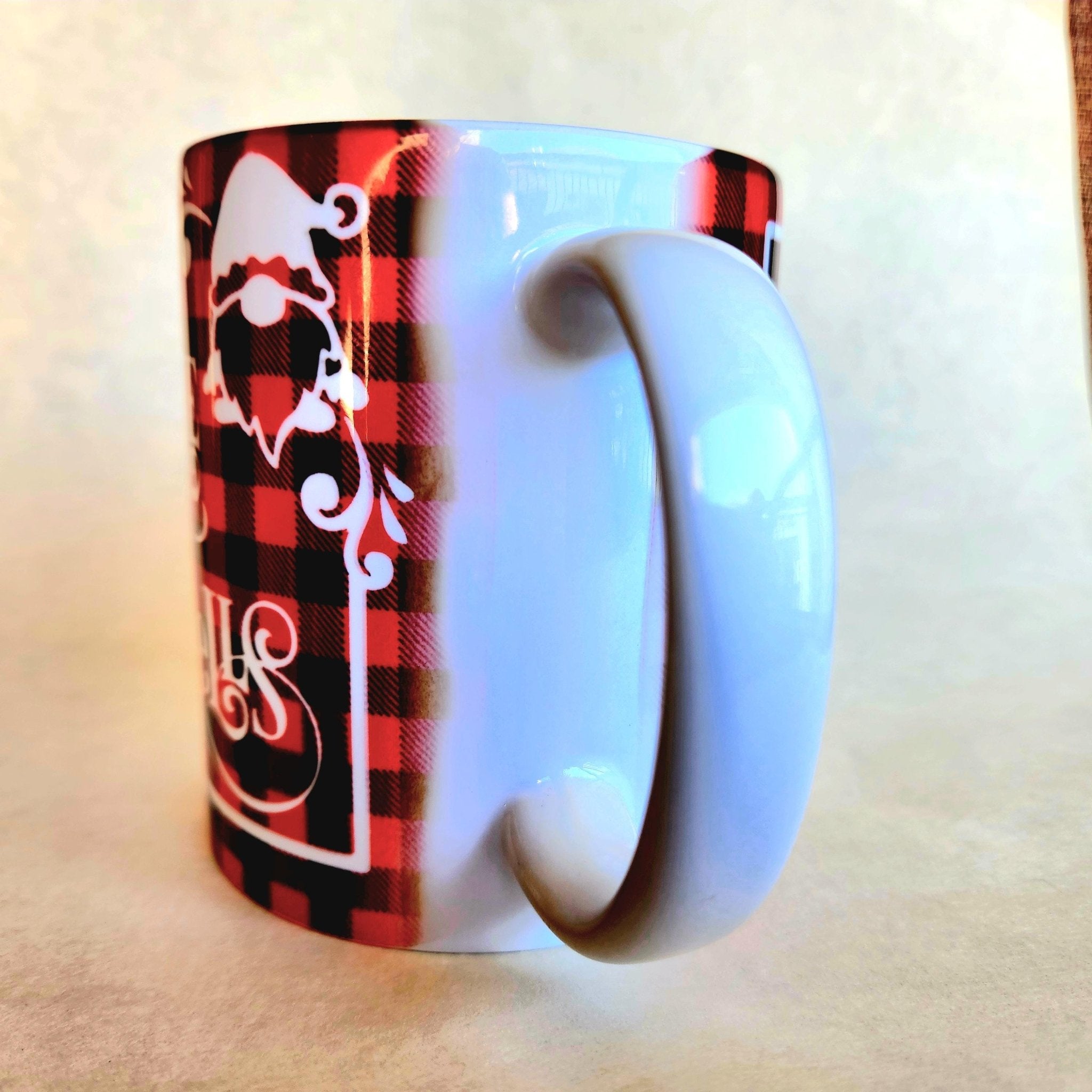 Holiday Gnomes Ceramic Coffee Mug: Jingle Bells Christmas Season - Coffee Quips Custom Drinkware