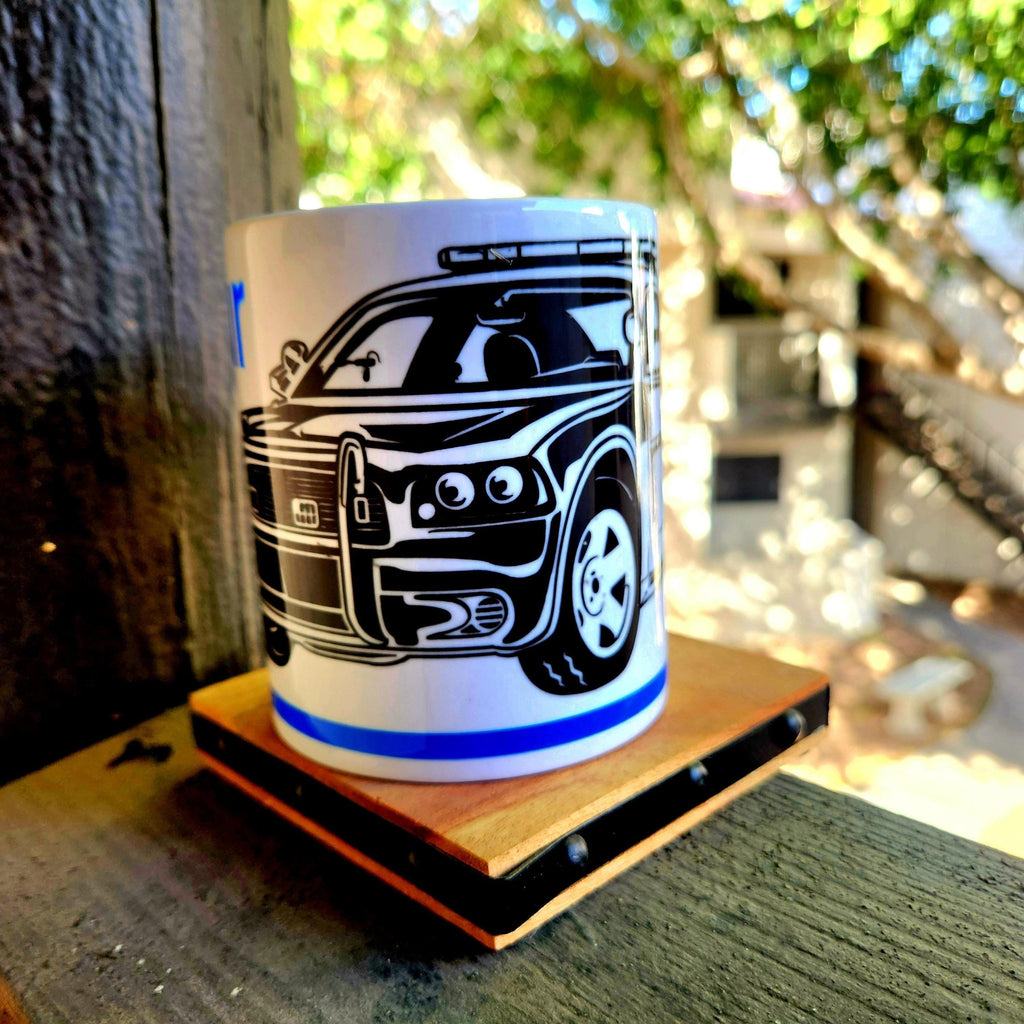 Honor Our Fallen Officers Ceramic Coffee Mug - Support Police - Coffee Quips Custom Drinkware