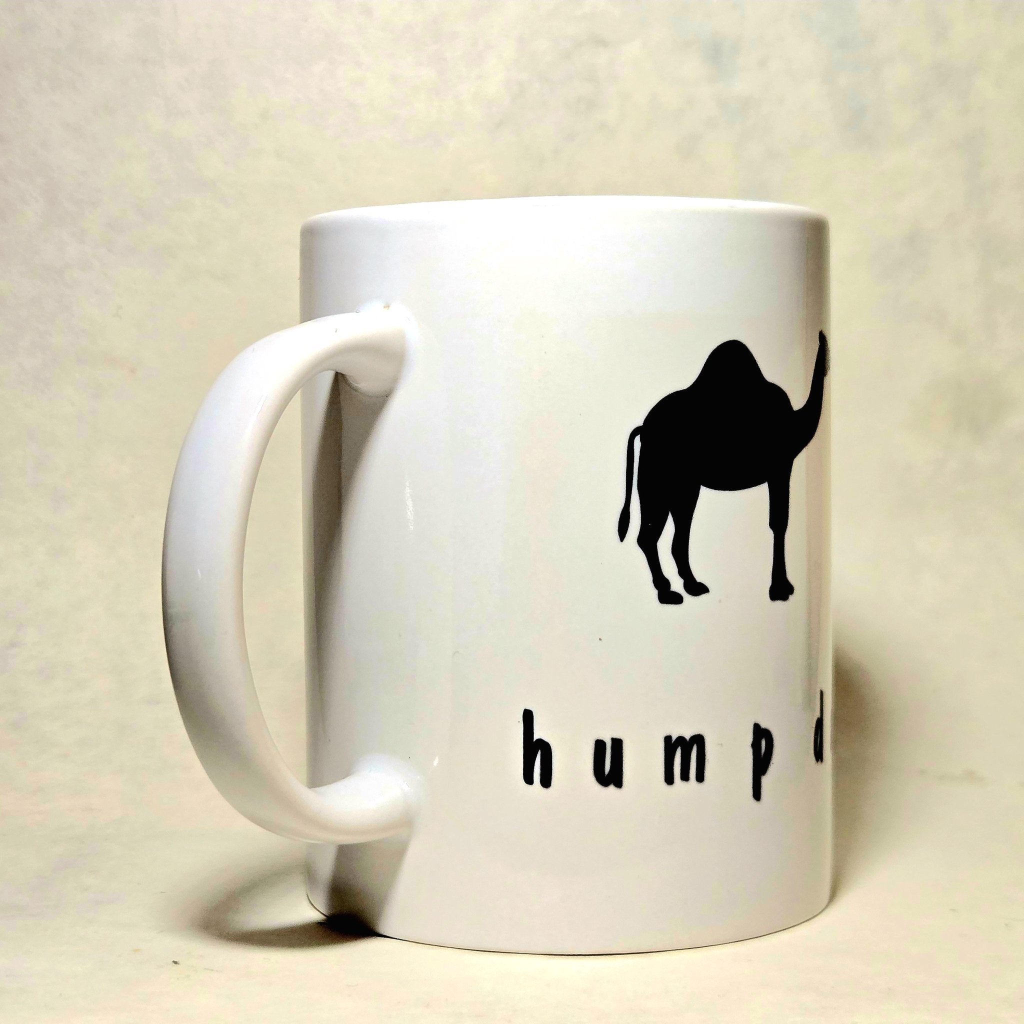 Hump Day Ceramic Coffee Mug - Coffee Quips Crafted Design 15oz - Coffee Quips Custom Drinkware