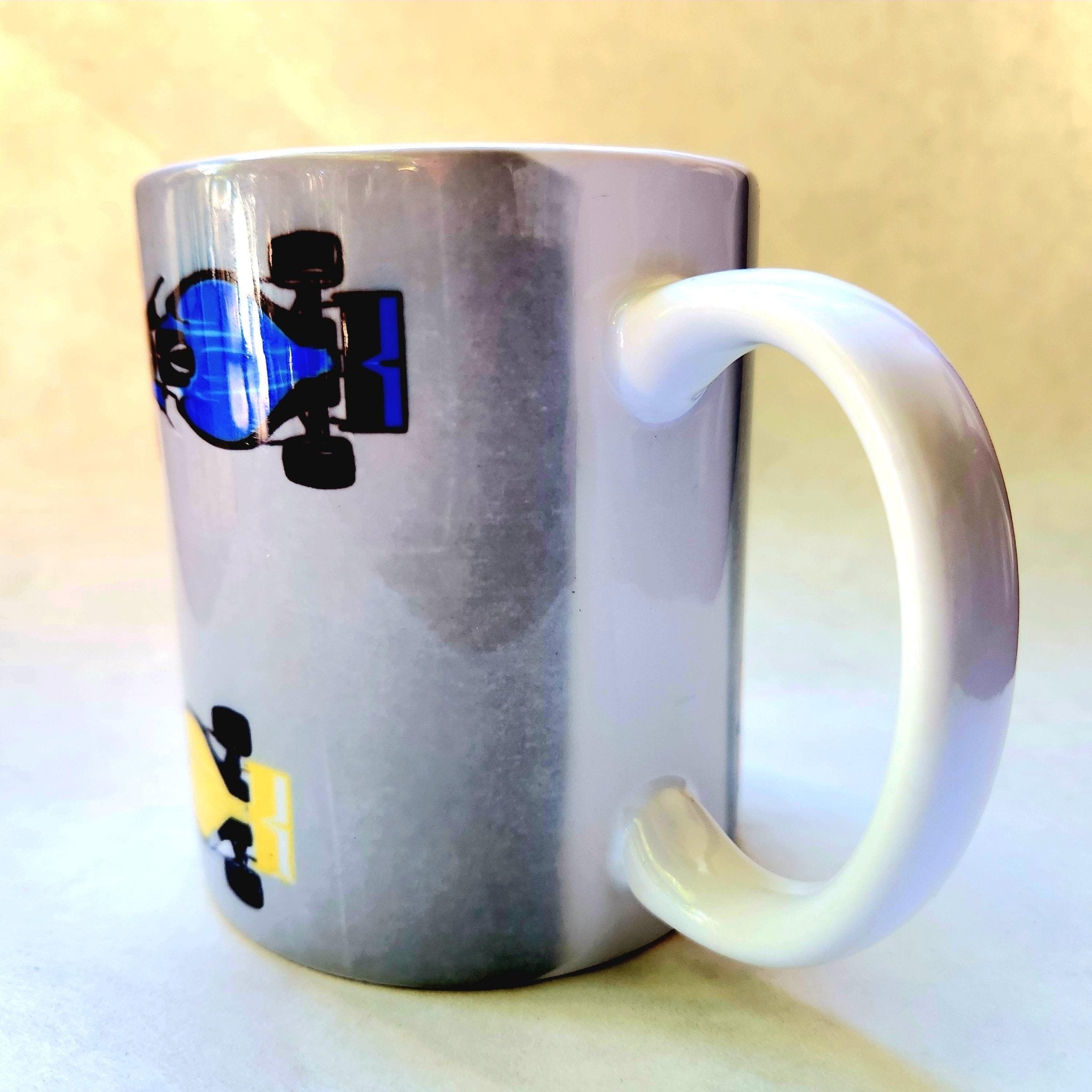 Indy Car Race Ceramic Coffee Mug: Open Wheel Racing Enthusiast Gift - Coffee Quips Custom Drinkware