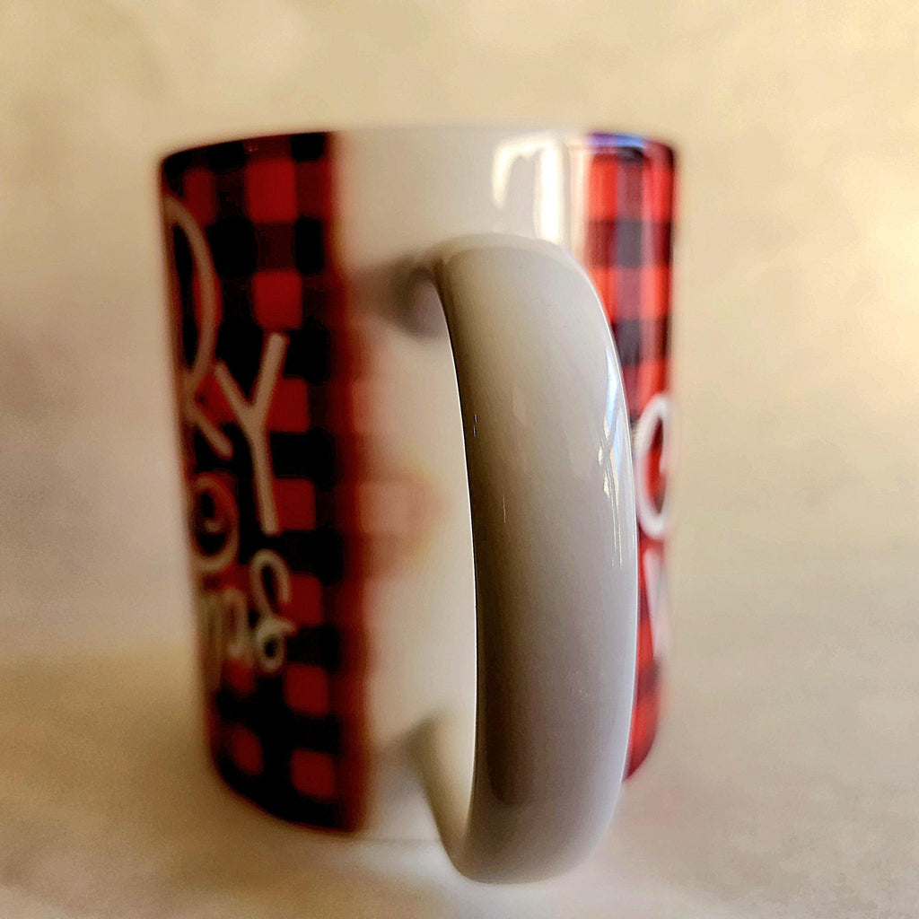 Joy To The World Christmas Coffee Mug - Holiday Ceramic Quips - Coffee Quips Custom Drinkware