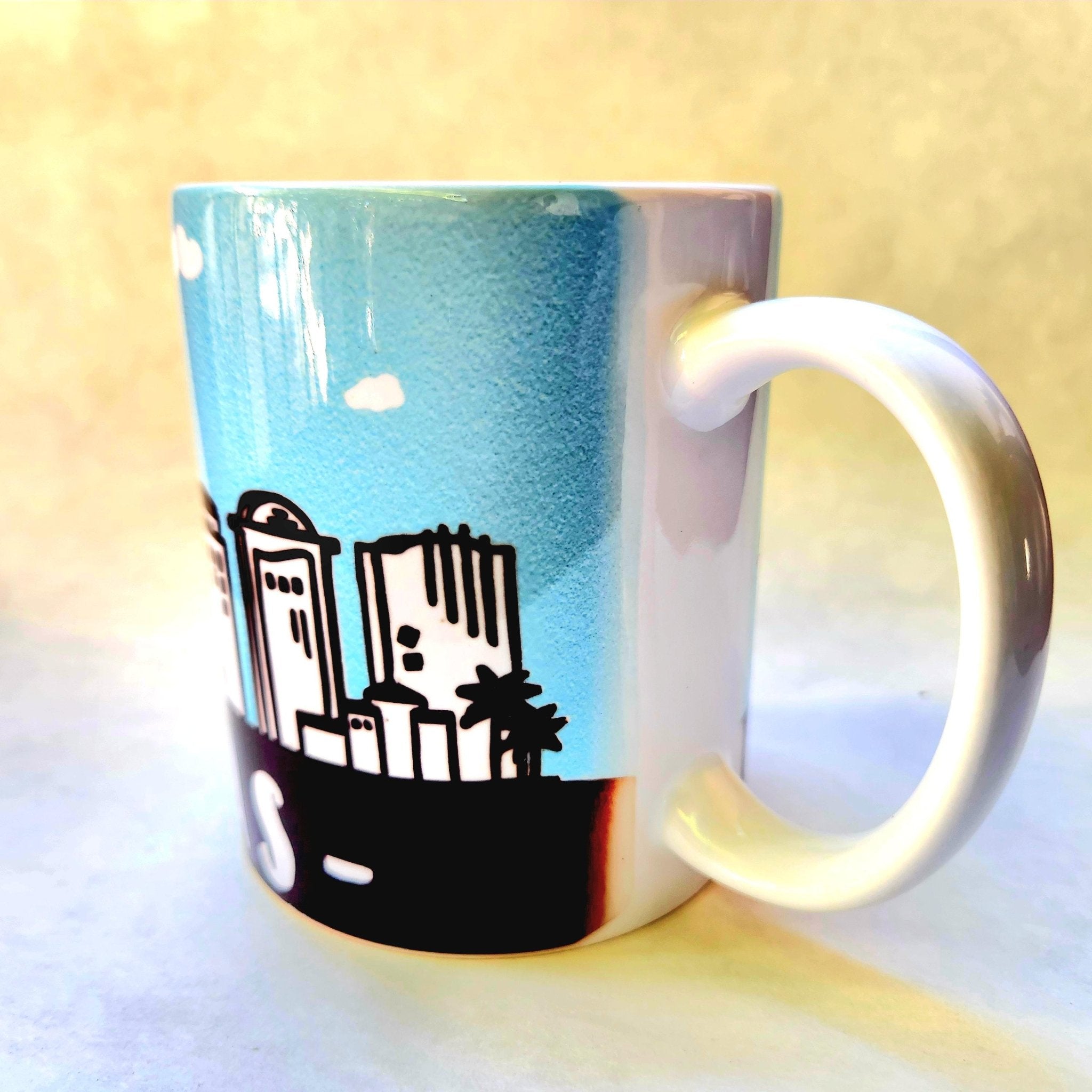 Las Vegas Skyline Coffee Mug: Crafted Ceramic Souvenir - Coffee Quips Custom Drinkware