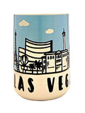 Las Vegas Souvenir Mug - 15oz Ceramic Skyline Travel Keepsake - Coffee Quips Custom Drinkware