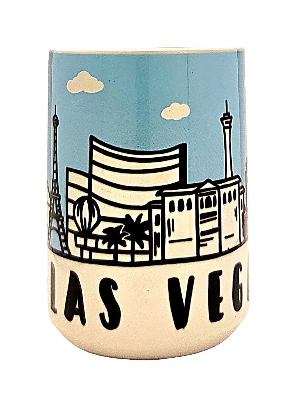 Las Vegas Souvenir Mug - 15oz Ceramic Skyline Travel Keepsake - Coffee Quips Custom Drinkware