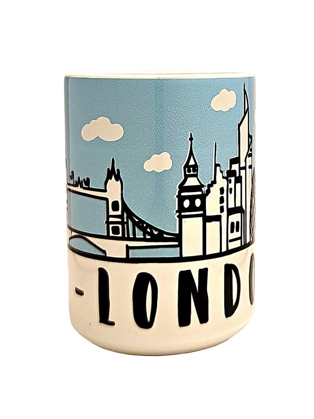 London Souvenir Mug - 15oz Ceramic Skyline Travel Keepsake - Coffee Quips Custom Drinkware