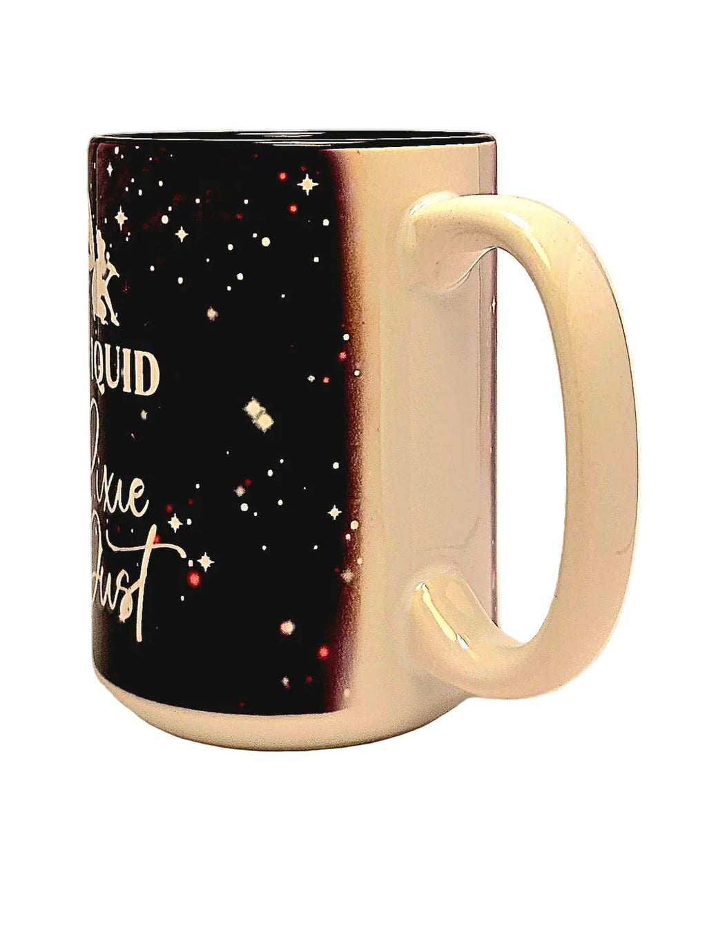 Magical Liquid Pixie Dust 15oz ceramic coffee mug - Coffee Quips Custom Drinkware