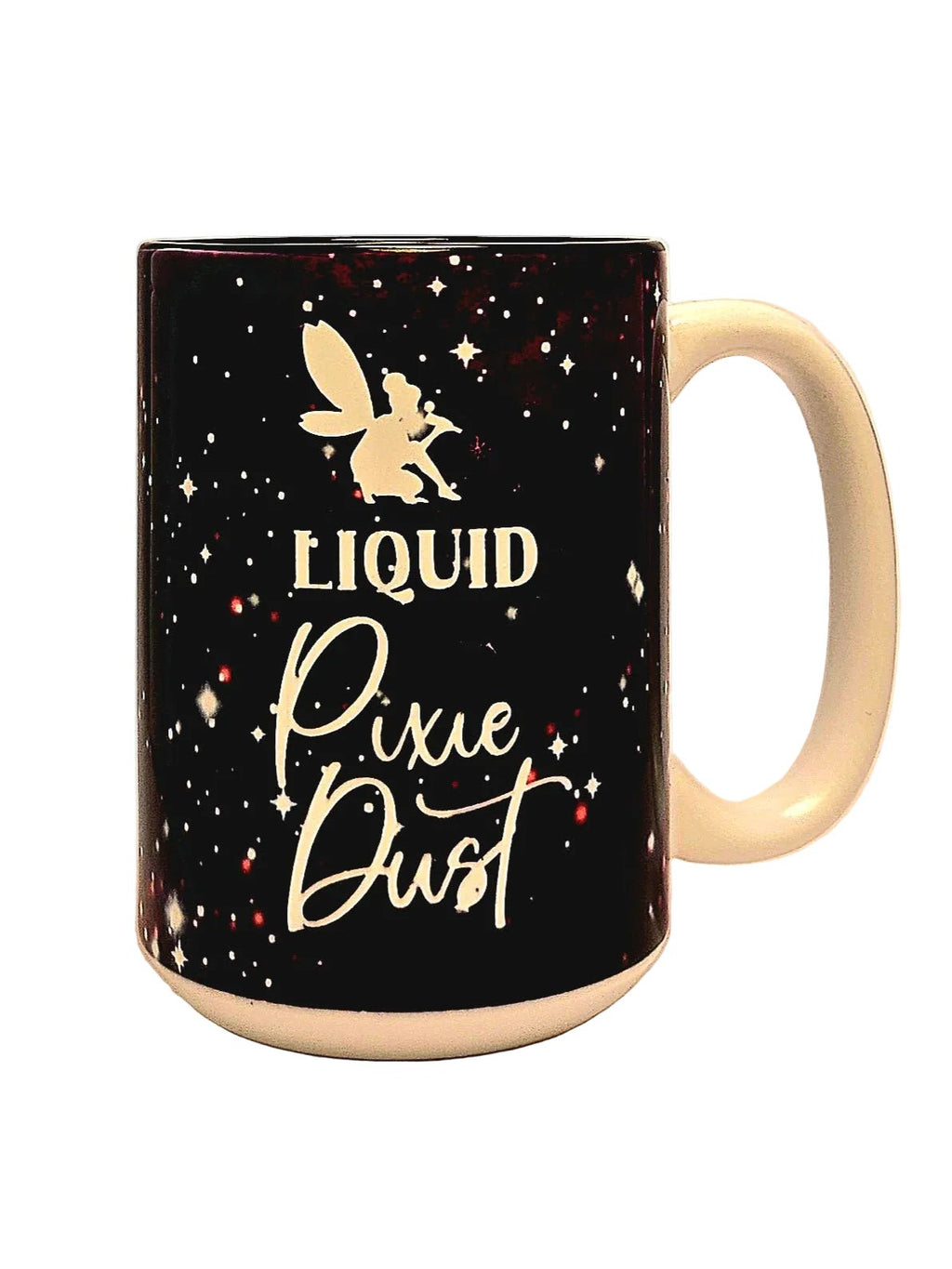 Magical Liquid Pixie Dust 15oz ceramic coffee mug - Coffee Quips Custom Drinkware