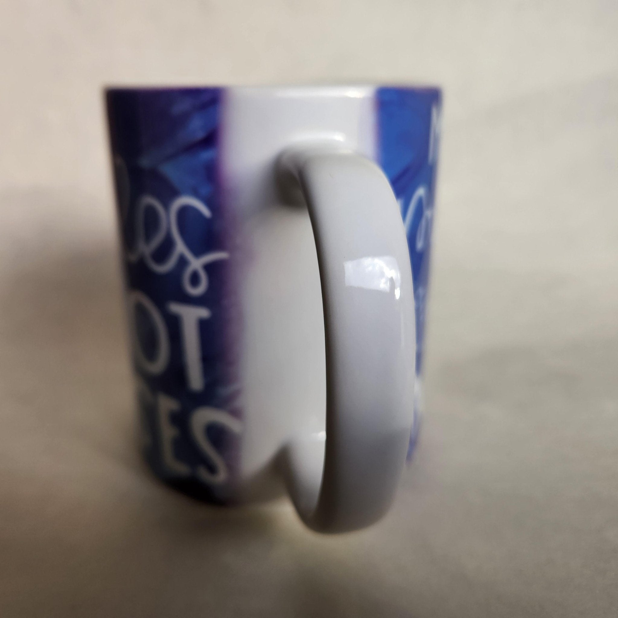 Make Muscles Not Excuses Coffee Mug: Weightlifter Motivation - Coffee Quips Custom Drinkware