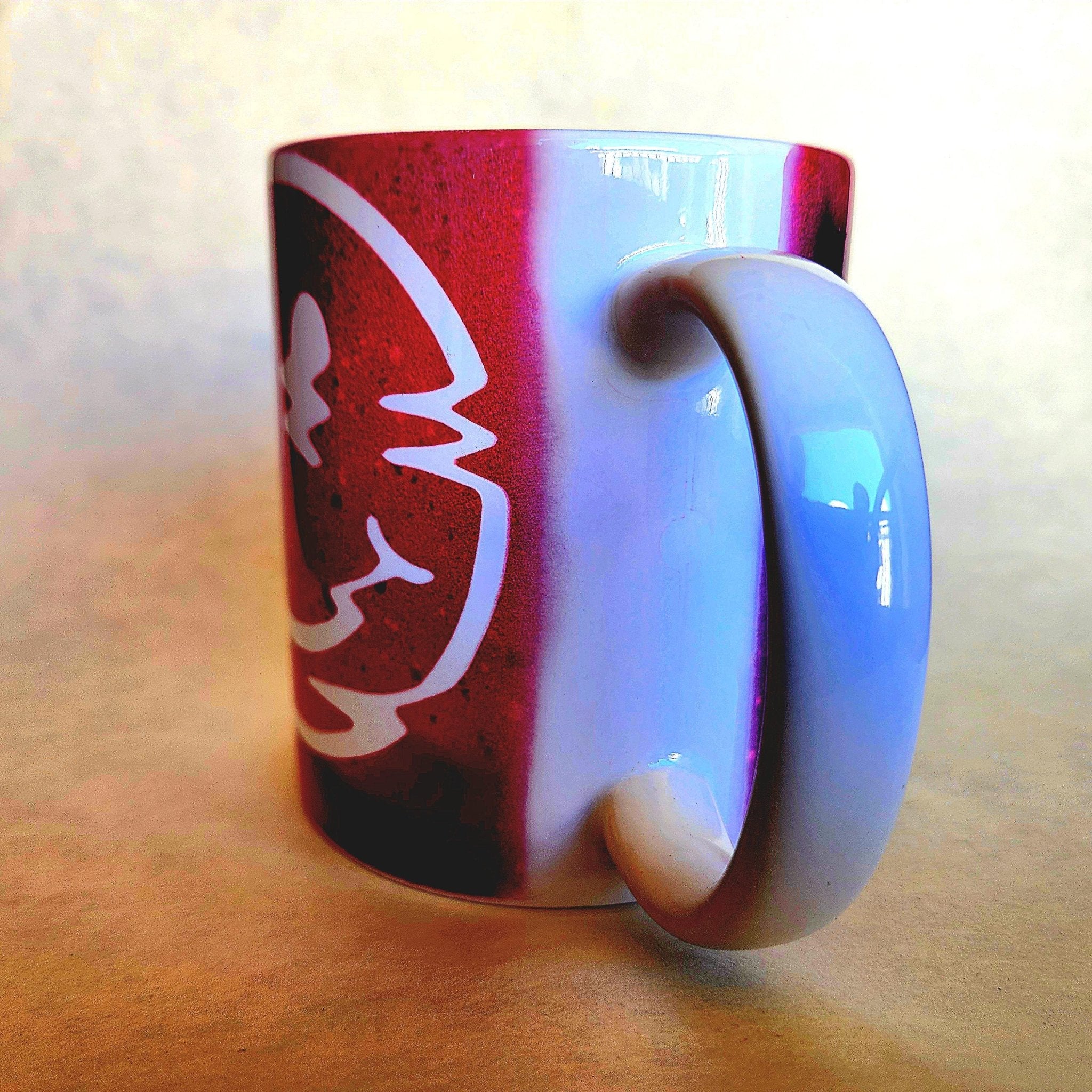 Melting Smiley Face Coffee Mug - Happy Ceramic Quips - 12oz - Coffee Quips Custom Drinkware