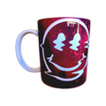 Melting Smiley Face Coffee Mug - Happy Ceramic Quips - 12oz - Coffee Quips Custom Drinkware