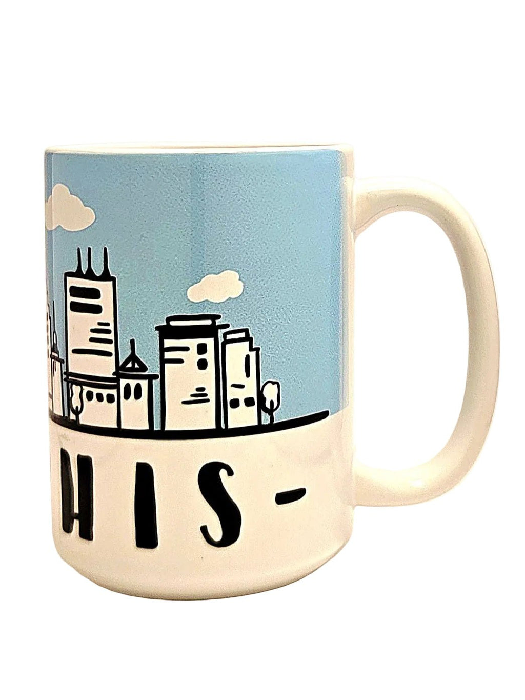 Memphis Souvenir Mug - 15oz Ceramic Travel Keepsake - Coffee Quips Custom Drinkware