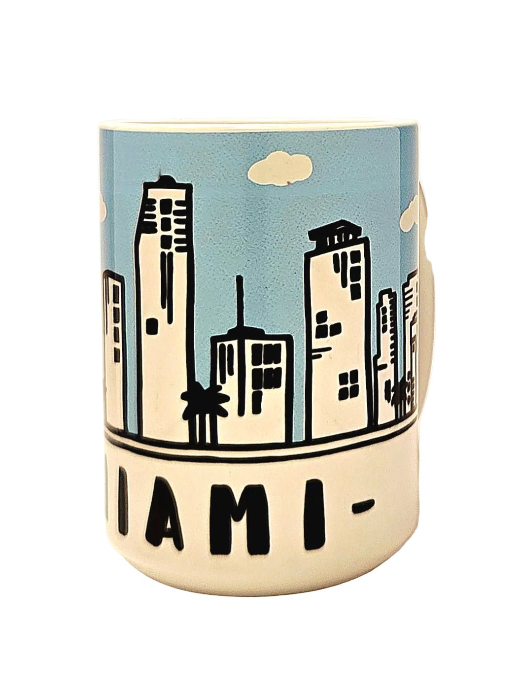 Miami Souvenir Mug - 15oz Ceramic Travel Keepsake - Coffee Quips Custom Drinkware