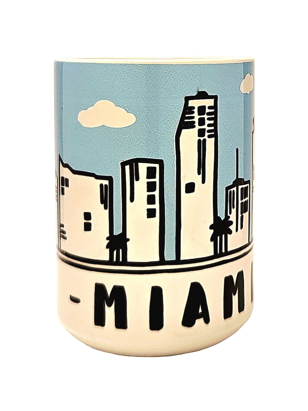 Miami Souvenir Mug - 15oz Ceramic Travel Keepsake - Coffee Quips Custom Drinkware