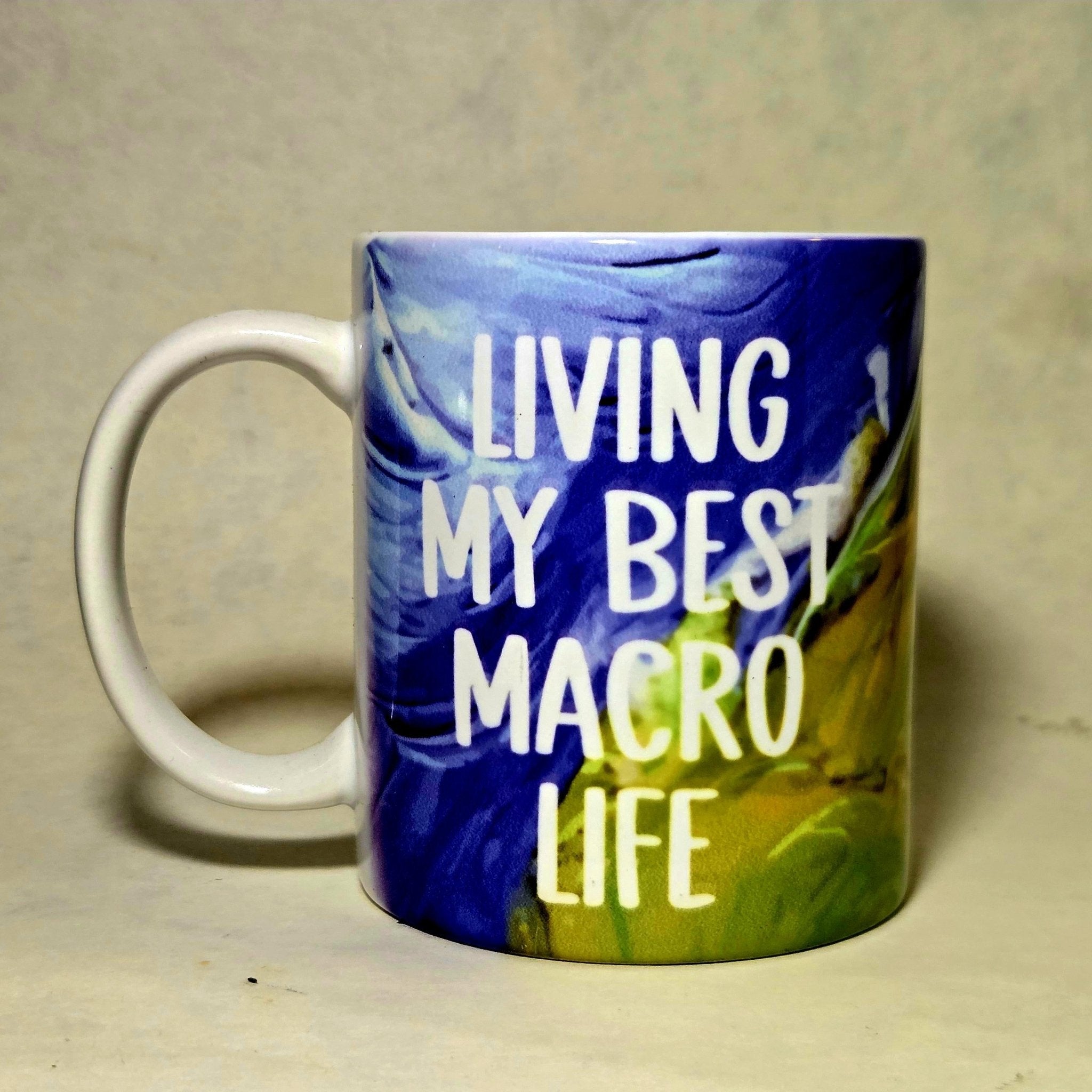 My Best Macro Life Ceramic Coffee Mug - Fitness Tracker Gift - Coffee Quips Custom Drinkware