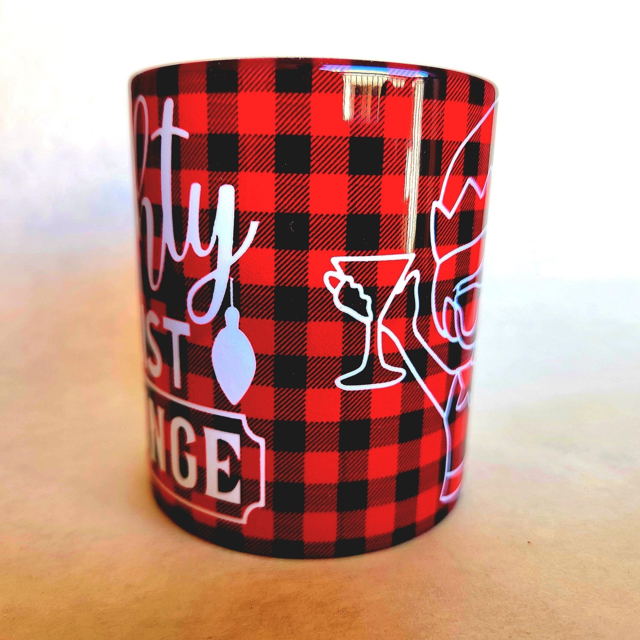 Naughty List VIP Lounge Coffee Mug - Holiday Christmas Mug - Coffee Quips Custom Drinkware