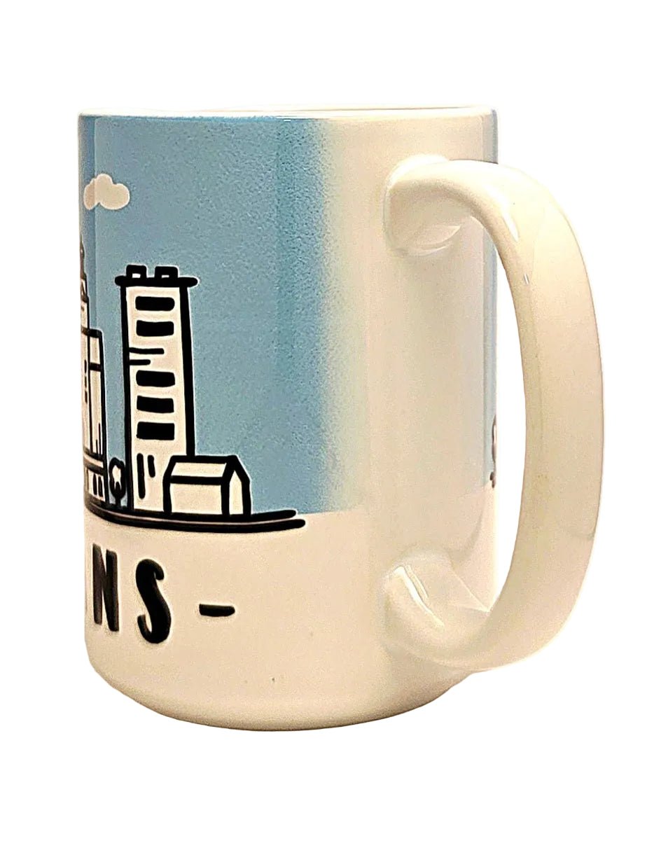 New Orleans Souvenir Mug - 15oz Ceramic Travel Keepsake - Coffee Quips Custom Drinkware