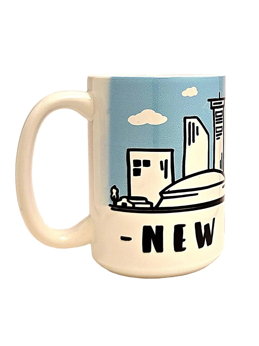 New Orleans Souvenir Mug - 15oz Ceramic Travel Keepsake - Coffee Quips Custom Drinkware