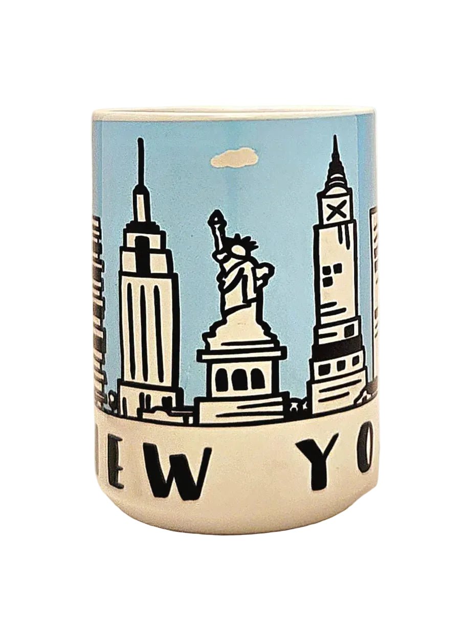 New York Souvenir Mug - 15oz Ceramic Travel Keepsake - Coffee Quips Custom Drinkware