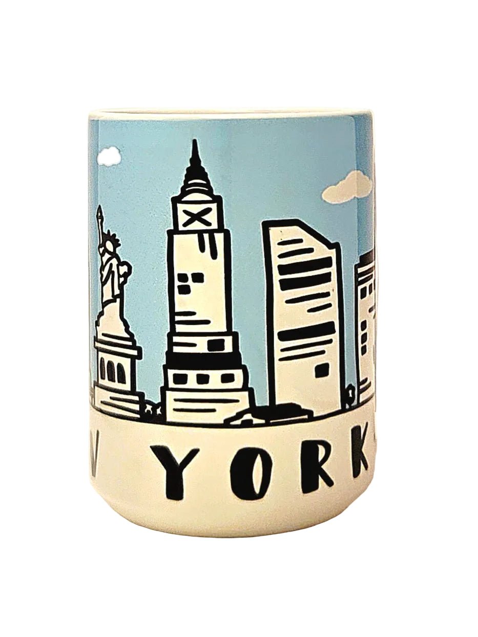 New York Souvenir Mug - 15oz Ceramic Travel Keepsake - Coffee Quips Custom Drinkware