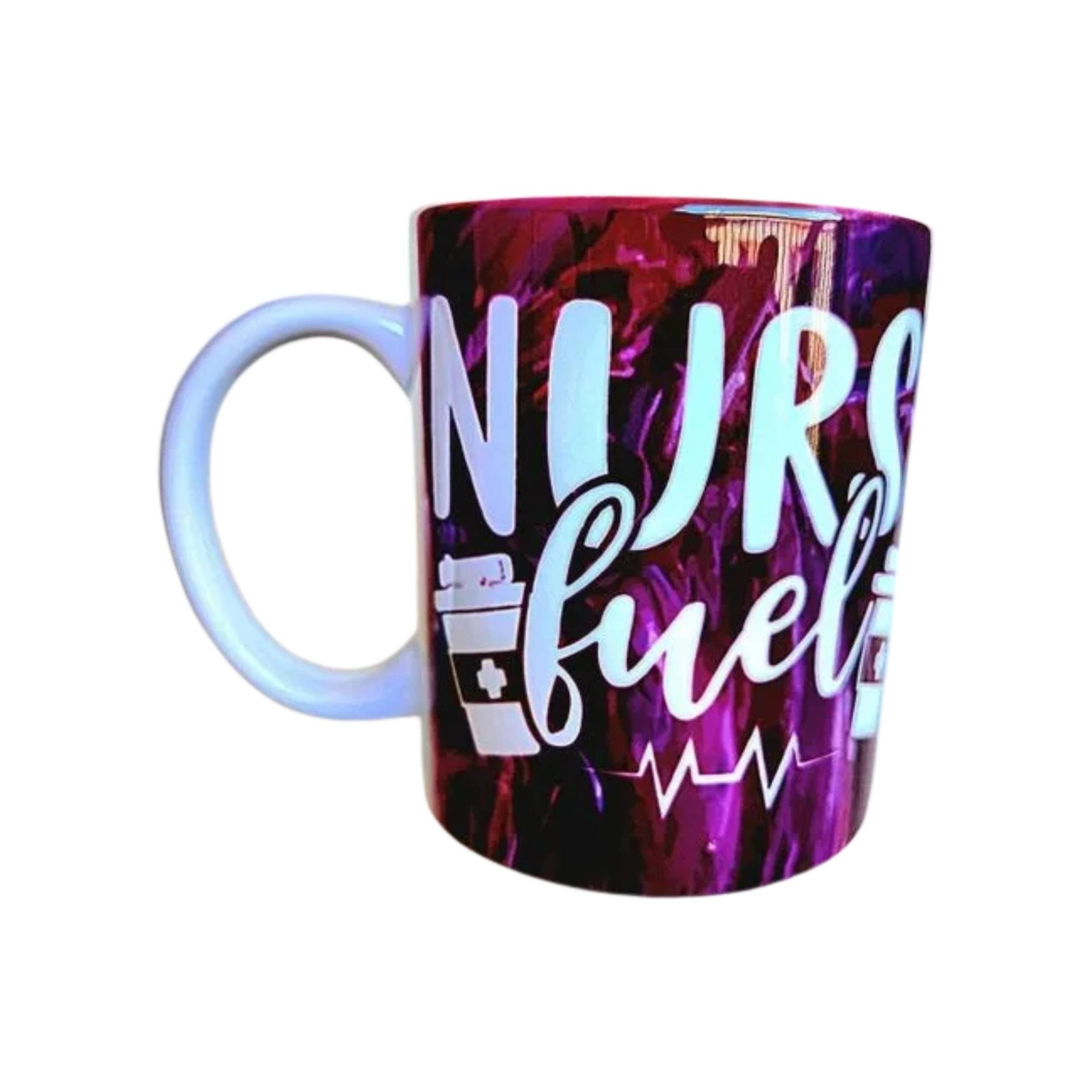 Nurse Fuel Coffee Mug: Funny Sarcastic Ceramic Mug - Coffee Quips Custom Drinkware