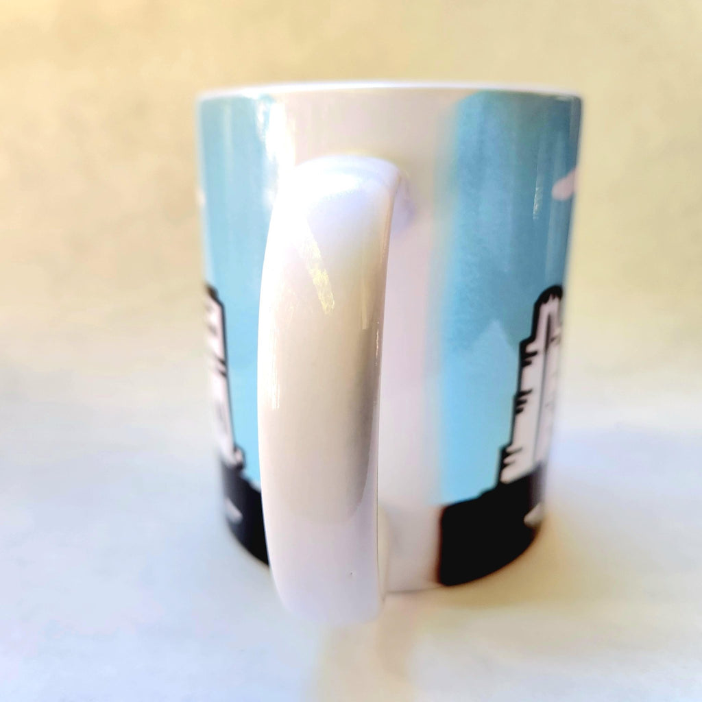 NYC Skyline Ceramic Coffee Mug: New York City Souvenir - Coffee Quips Custom Drinkware