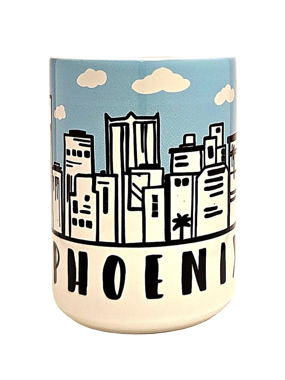 Phoenix Souvenir Mug - 15oz Ceramic Travel Keepsake - Coffee Quips Custom Drinkware