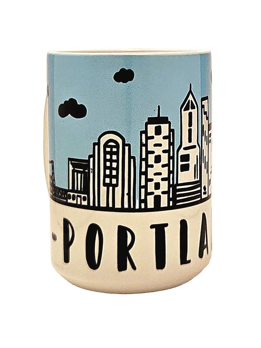 Portland Souvenir Mug - 15oz Ceramic Travel Keepsake - Coffee Quips Custom Drinkware