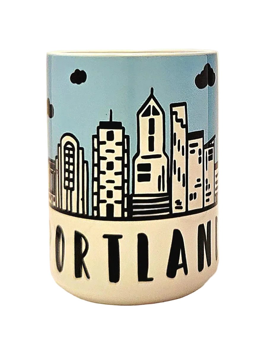 Portland Souvenir Mug - 15oz Ceramic Travel Keepsake - Coffee Quips Custom Drinkware